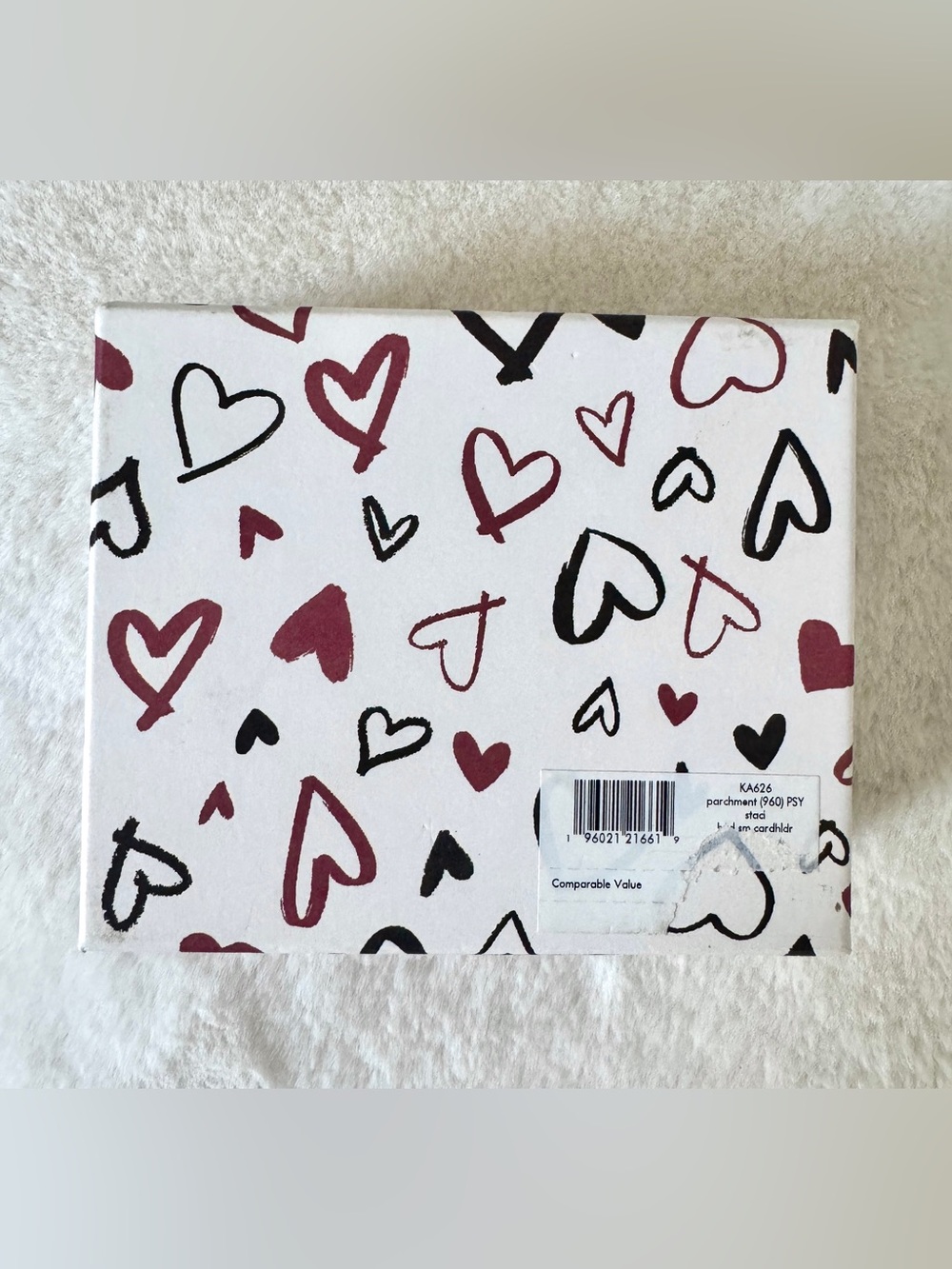 Kate Spade Small Heart Card Holder - NIB - Picture 10 of 11